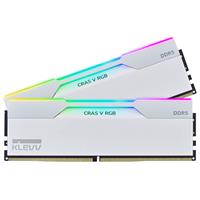 זיכרון Klevv DDR5 32GB (2x16GB) 6000 CL30 CRAS V RGB White
