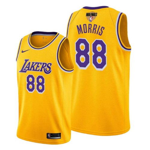 גופיית NBA לוס אנג'לס לייקרס צהובה - Markieff Morris