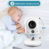 מוניטור מקצועי לתינוק TakTark כולל מסך 3.2 אינץ הכולל גם מצלמה