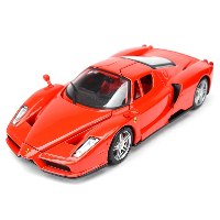 דגם מכונית בוראגו פרארי אנזו אדומה Bburago Ferrari Enzo Red 1/24