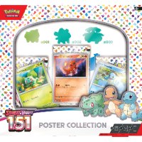 קלפי פוקימון מארז אוסף פוסטרים Pokémon TCG: Scarlet & Violet 151 Poster Collection