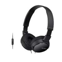 אוזניות SONY MDR ZX110AP - שחור