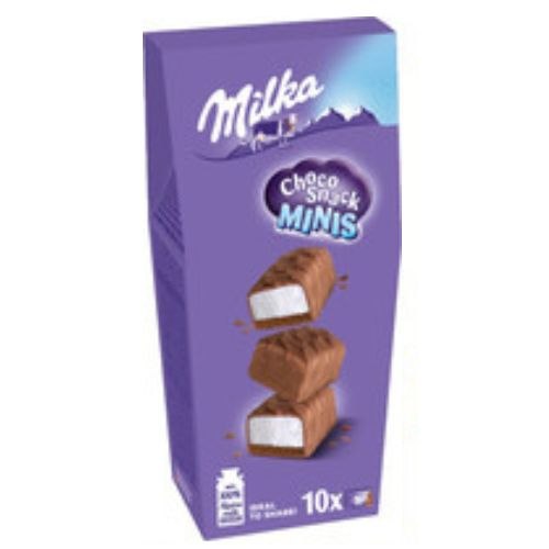 עוגיות מילקה מיניז עם מילוי קרם חלב בציפוי שוקולד חלב 125 גרם 🍫🥛
