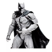 דמות אקשן בלאק אדם עם באטמן 18 ס"מ DC direct Batman Line Art Variant Figure w/Comic