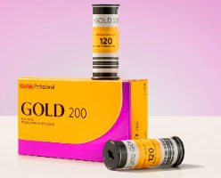 Kodak Gold 200 120  למצלמות מדיום פורמט תכולה: סרט אחד