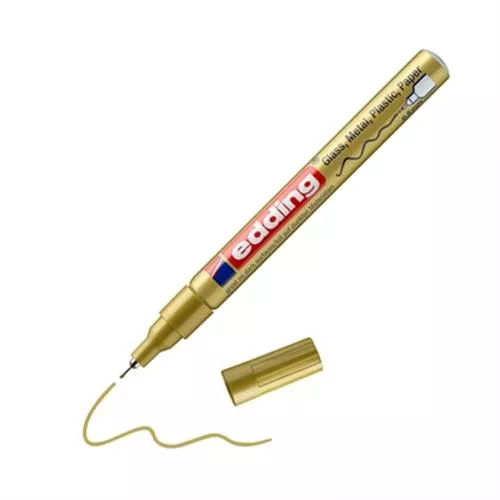 טוש פיינט 780 טיפ 0.8 מ"מ זהב אדינג edding