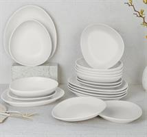 סט כלי אוכל Berlinger Haus BH10020 מקרמיקה עם 6 צלחות, 6 קערות ו-6 צלחות קינוח