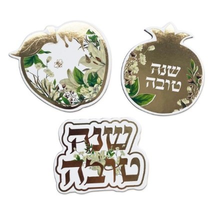 קישוטי שולחן שנה טובה 6 יח'