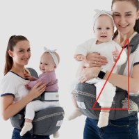 מנשא מושב ארגונומי עם תאי אחסון – Baby GoPro