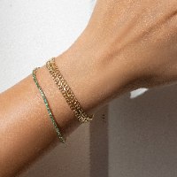 צמיד זהב 14k לאישה בסגנון S
