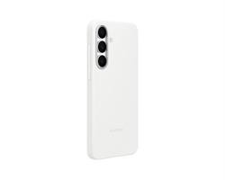 כיסוי סיליקון לבן עבור Galaxy S25 FE Samsung