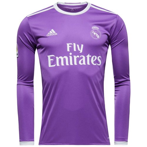 Real Madrid Away Shirt LS Authentic 2016/17