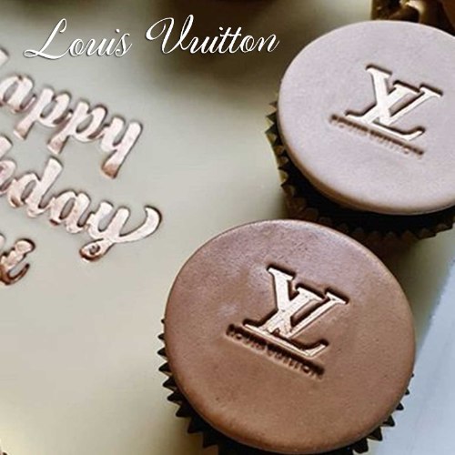 LV cake stamp, Prada cake stamp, Louis Vuitton cupcakes, free