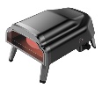 שחור - טאבון פיצה 14" מבית מירה Mira PH-14-G-P