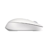 עכבר אלחוטי שקט שיאומי Mi Dual Mode Wireless Mouse Silent Edition - לבן
