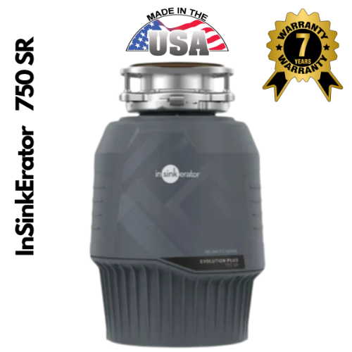 טוחן אשפה InSinkErator Evolution 750sr תוצרת ארה"ב