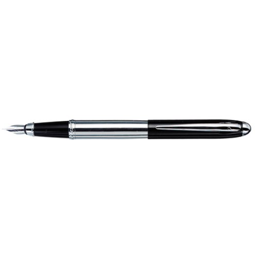 עט קלאסיק מאצו Classic Mezzo כדורי כרום שחור נובע