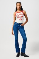 גופיה WRANGLER RINGER TANK לבן וינטז