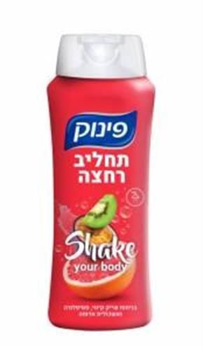 פינוק תחליב רחצה שייק קיווי, פסיפלורה ואשכולית אדומה 700מל