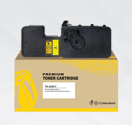 טונר צהוב תואם Kyocera Compatible Yellow Toner TK-5240Y