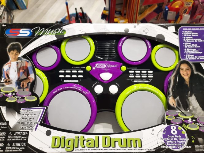 מערכת 8 תופים דגם DIGITAL DRUM 77074