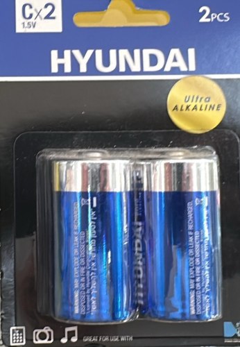 מארז זוגי סוללות C של יונדאי