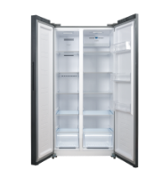 מקרר  SBS ליטר 584 ליטר זכוכית שחורה KONKA KRF-600BG