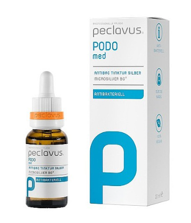 תמיסה אנטי בקטריאלית PECAVUS ANTIBAC SILBER TINKTURE 20 ML