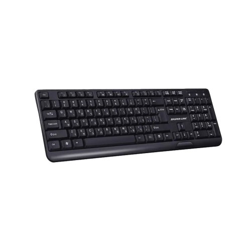 מקלדת Silver Line KB-889HE חוטית עם 12 מקשי קיצור למולטימדיה