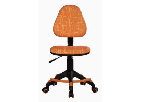 כיסא משרדי - BUROCRAT KD-4-F - כתום ג'ירף