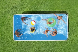 בריכת חלונות מלבנית (488X244X122 סמ) 561MB מבית BESTWAY