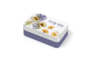 קופסת פח פרחים מיני