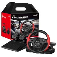 הגה מרוצים דוושות וידית הילוכים  GENIUS SpeedMaster