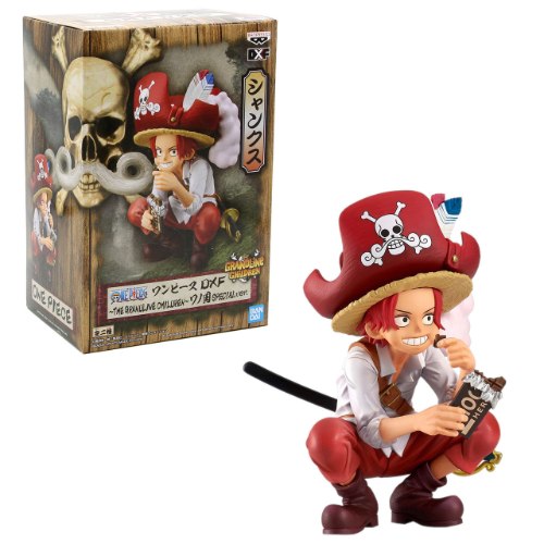 פסל וואן פיס מקורי 17 ס"מ Banpresto One Piece Shanks Ver. A The Grandline Childeren Wanokuni Special