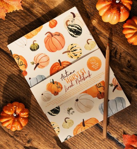 מחברת A5 דלועים Autumn Harvest