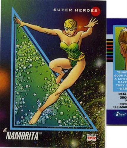 קלף בודד מארוול marvel - namorita - Universe Series 3 - 49
