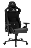 כיסא מחשב Scorpius DeluxPro בצבע שחור עם גימורי פרימיום