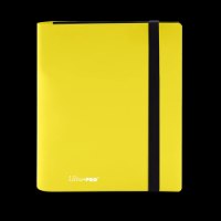 אולטרה פרו אלבום 4 כיסים 160 קלפים צהוב לימון - Ultra Pro Eclipse 4-Pocket PRO-Binder Lemon Yellow