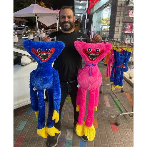 בובה האגי ווגי 100 ס''מ צבע כחול - בובות מיוחדות
