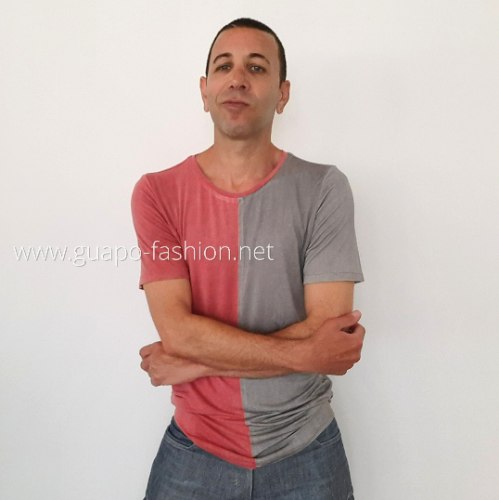 Stone Wash Men's Cotton T-shirt | Designed by Tal Dekel | GUAPO Fashion