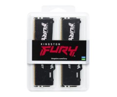 ז.לנייח Kingston Fury Beast RGB 32GB 2x16GB 6000Mhz DDR5 CL36 KIT