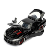 ג'אדה מהיר ועצבני דודג'  שחור - JADA FAST FURIOUS LETTY'S  Dodge VIPER SRT 10  1:32