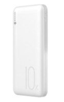 סוללת טעינה Miracase MPB10PD 22.5W 10000mAh – מטען נייד לבן עם לוגו Miracase והמספר 10x בחזית