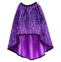 ברבי - ביגוד - חצאית סגולה מטאלית - Barbie FPH30