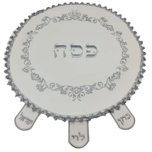 כיסוי פסח דמוי עור עיטור אתני כולל PVC