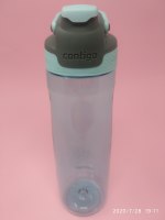 בקבוק שתיה בצבע טורקיז בהיר Contigo AUTOSEAL® Chug 720ml