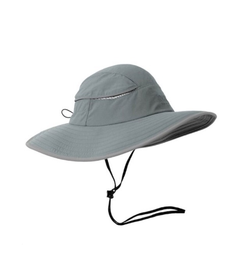 כובע רחב שוליים אפור Outdoor Sahara