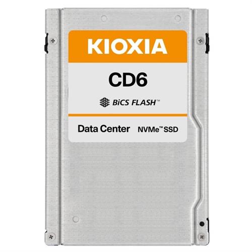 KIOXIA CD6-R 1.92TB 2.5" U.3 PCIe4 x4 SIE SSD