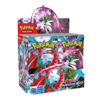 Pokemon TCG: Scarlet&Violet 4 Paradox Rift Booster Box קלפי פוקימון מקוריים בוסטר בוקס סקרלט ויולט