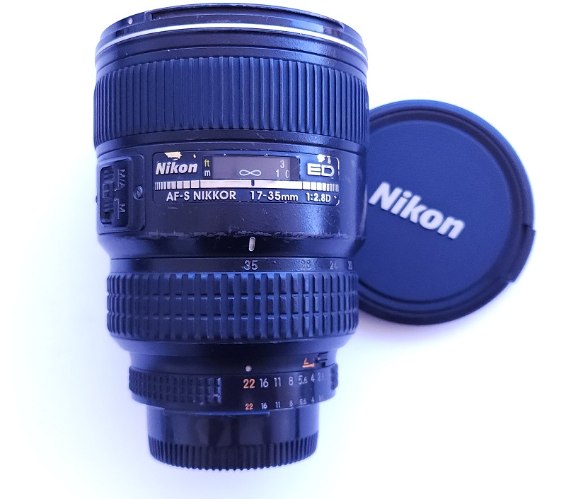 Nikon AF-S NIKKOR 17-35mm F/2.8 D ED AF  עדשת ניקון 17-35 פוקוס ידני בלבד אוטופוקוס לא עובד #242447